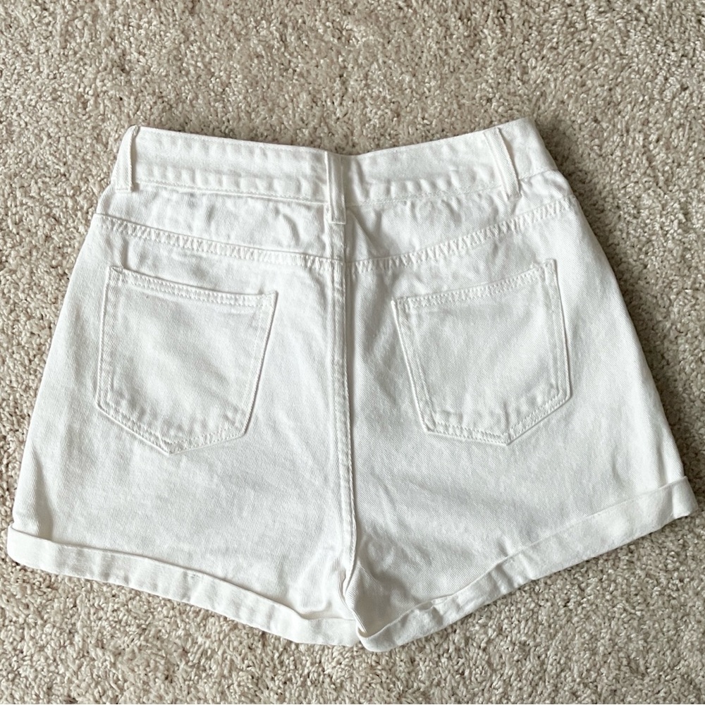 Shein | White Denim Women's Shorts - Picture 8 of 8